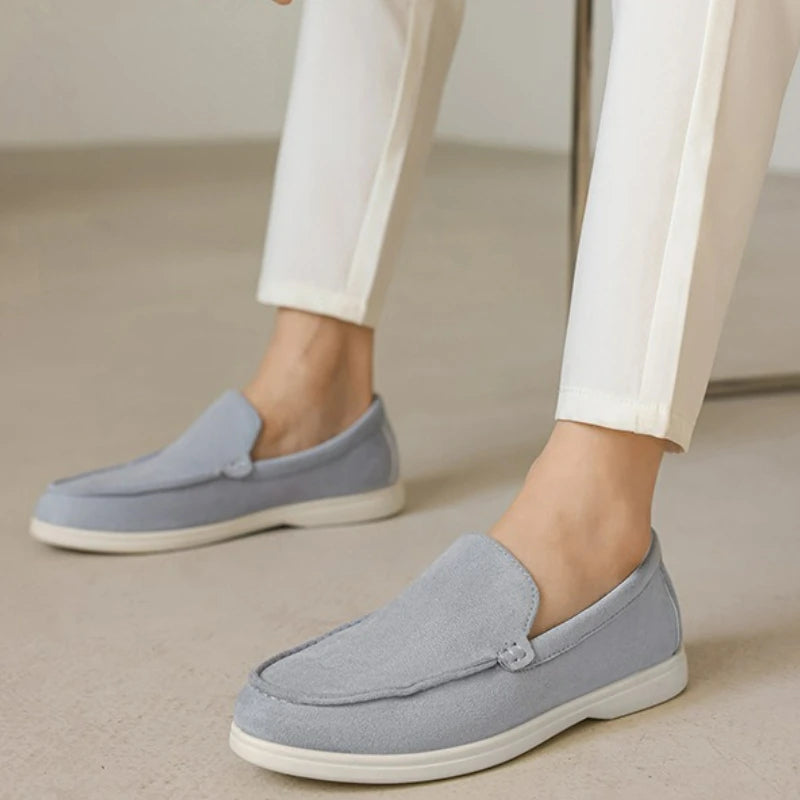 AVELOIR SUEDE LOAFERS