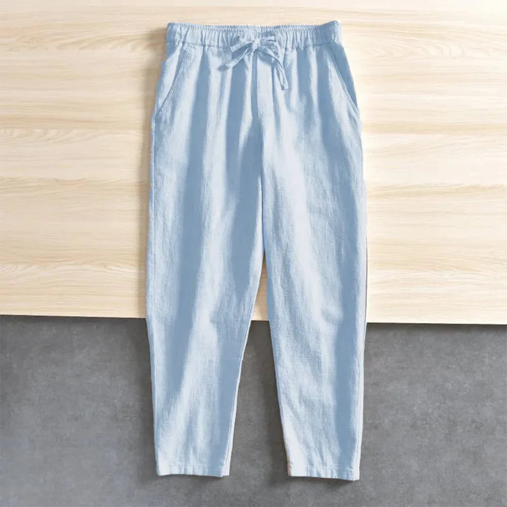 AVELOIR LINEN TROUSERS