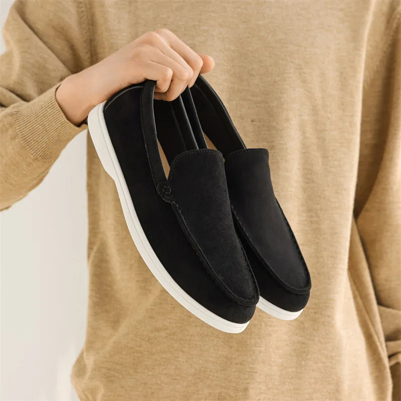 AVELOIR SUEDE LOAFERS