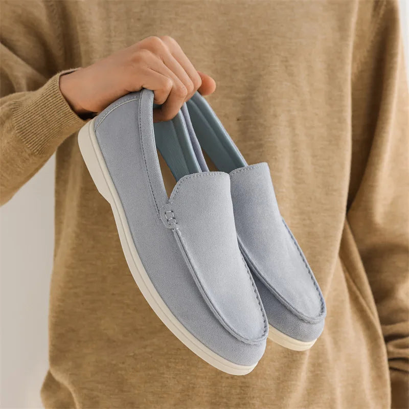 AVELOIR SUEDE LOAFERS