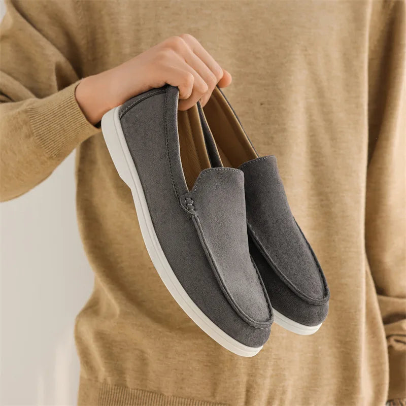 AVELOIR SUEDE LOAFERS