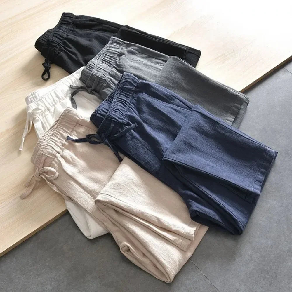 AVELOIR LINEN TROUSERS