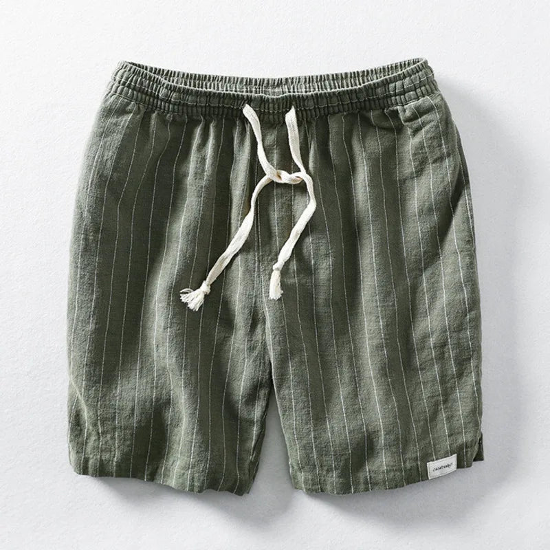 THE AVELOIR LINEN SHORTS