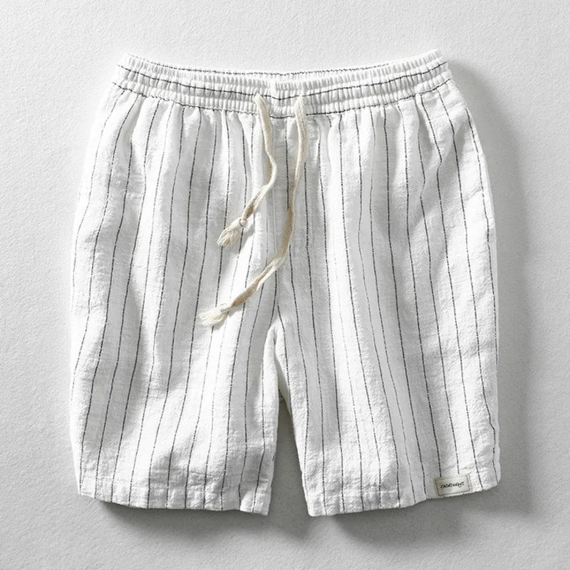 THE AVELOIR LINEN SHORTS